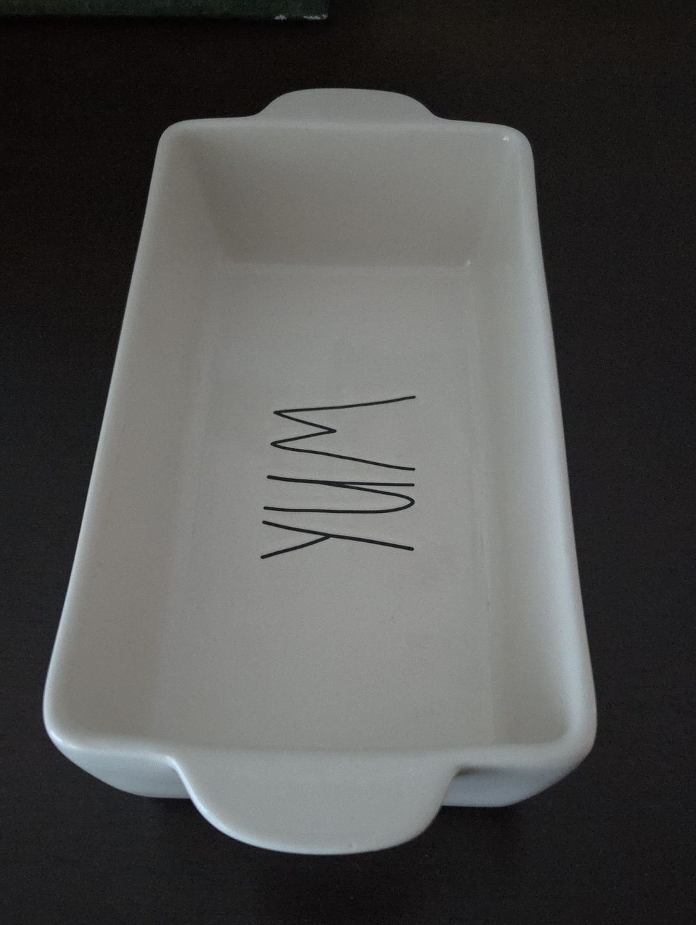 Rae Dunn YUM Bread Loaf pan Artisan Collection by Magenta